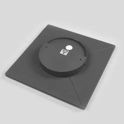 LED-loftlampe Henni, IP65, sensor, 30x30 cm, antracit