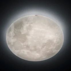 LED-loftlampe Lunar med fjernbetjening 60cm
