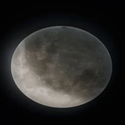 LED-loftlampe Lunar med fjernbetjening 60cm