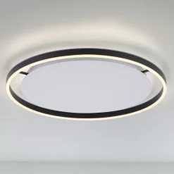 LED-loftlampe Ritus, Ø 58,5 cm, antracit