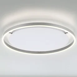LED-loftlampe Ritus, Ø 58,5 cm, aluminium