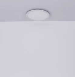 LED-loftlampe Sapana, hvid, Ø 42 cm, plast, IP44