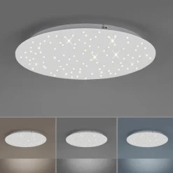LED-loftlampe Sparkle CCT dæmpbar hvid Ø 48cm