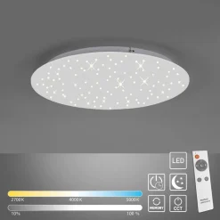 LED-loftlampe Sparkle CCT dæmpbar hvid Ø 48cm