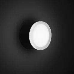 LED-loftslampe 1420 til udendørs brug, grafit Ø 13 cm