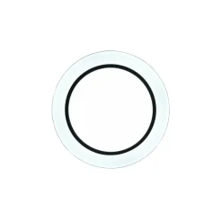 LED-loftslampe Atria, Ø 38 cm, sort, plast, CCT