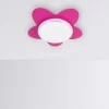 LED-loftslampe Flower Starlight, pink