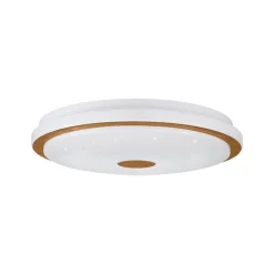 LED-loftslampe Lanciano 1 med fjernbetjening Ø38cm