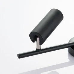 LED-loftspot Camille, sort, to lyskilder