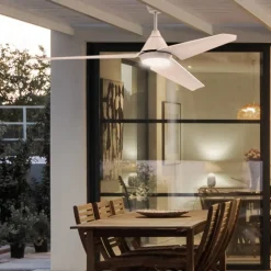 LED-loftventilator Bora, fjernbetjening CCT IP44