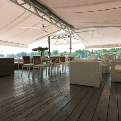 LED-loftventilator Brisa Mini hvid DC støjsvag Ø 150 cm CCT