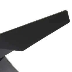 LED-loftventilator Jade, sort, støjsvag, Ø 152 cm, 60 W