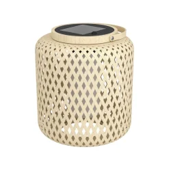 LED-lygte Marliano, lys træ, træ