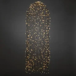 LED-lysgardin vandmand 2.600K 900 LED'er 145x45cm