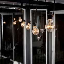 LED-lyskæde ølhave basissæt, ravfarvet