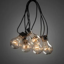 LED-lyskæde ølhave basissæt, ravfarvet