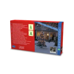 LED-lyskæde top pærer IP44 rav 25-pærer