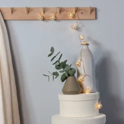 LED-lyskugler af metal, sølvfarvede