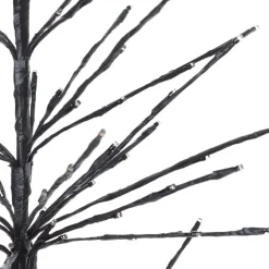 LED-lystræ, sort, 150 cm