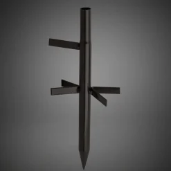 LED-lystræ, sort, 150 cm