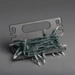 LED-minilyskæde med opvikler, 40 lyskilder