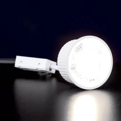 LED-modul, GU10 til indbygning, 4,9 W, 3.000 K, 410 lm, dæmpbar