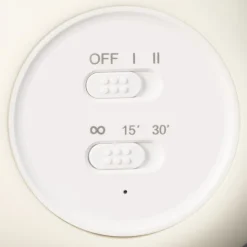 LED-natbordslampe mango, hvid, timer, dæmpbar