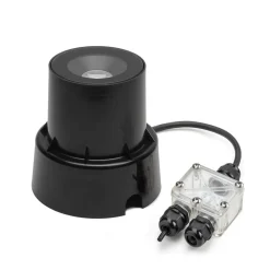 LED-nedbygningslampe 7876, sort