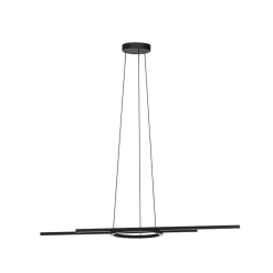 LED-pendel Zillerio-Z sort ZigBee CCT dim