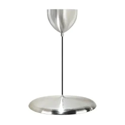 LED-pendellampe Artist, stålfarvet, Ø 40 cm, stål