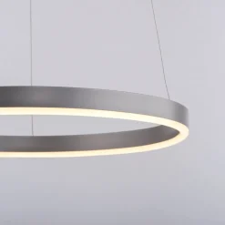 LED-pendellampe Ritus, Ø 39,3 cm, aluminium