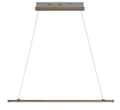 LED-pendellampe Tymon i bjælkeform, smal, udtræk