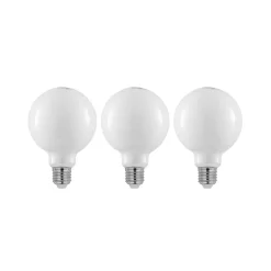 LED-pære E27 4 W 2.700 K G95 globe dæmpes opal, 3