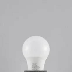 LED-pære E27 A60 4,9 W 3.000 K opal, sæt m. 3 stk