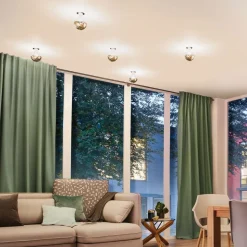 LED-pære E27 G125 827 6,5W Hovedspejl guld