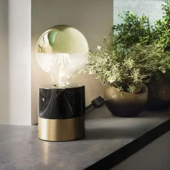 LED-pære E27 G125 827 6,5W Hovedspejl guld