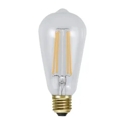 LED-pære E27 ST64 3,6W 2.100 K Soft Glow, dæmpbar