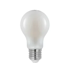 LED-pære E27 6W 2.700 K dæmpes opal 3 stk