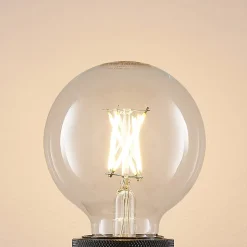 LED-pære E27 4W G80 2.700K glødetråd dæmpbar klar