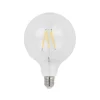 LED-pære E27 8W 2.700K G125 Globe, glødetråd, klar