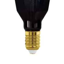 LED-pære E27 4W T100 2.000K filament blå dæmpbar