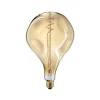 LED-pære Giant Drop E27 5W Filament 918 dim guld