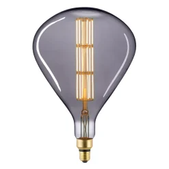 LED-pære Giant Tear E27 8W Filament 922 dim titanium