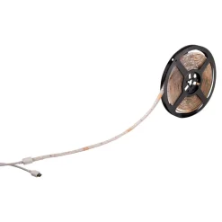 LED-RGB stripe med fjernbetjening, længde 5 meter