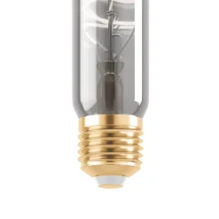 LED-rørpære E27 4W T30 1.700K Filament røgfarvet