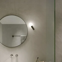 LEDS-C4 Mist væglampe til badeværelset, 1 lk. sort