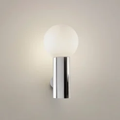 LEDS-C4 Mist væglampe til badeværelset, 1 lk. krom