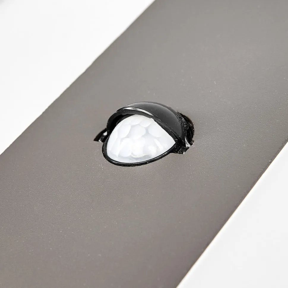 LED-sensor-udendørs væglampe Kumi, grafit, IP44