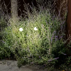 LED-sokkellampe Cuca, sort, stål/glas, højde 65 cm