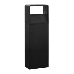 LED-sokkellampe Doninni 1, antracit, højde 40 cm